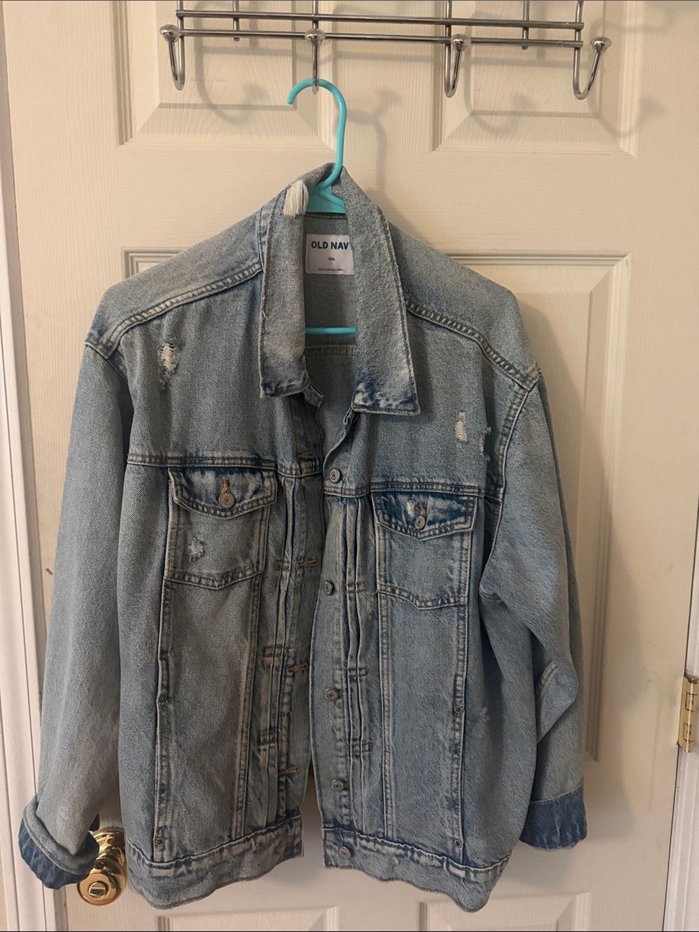 Old Navy Light Blue Washed Denim Jacket
